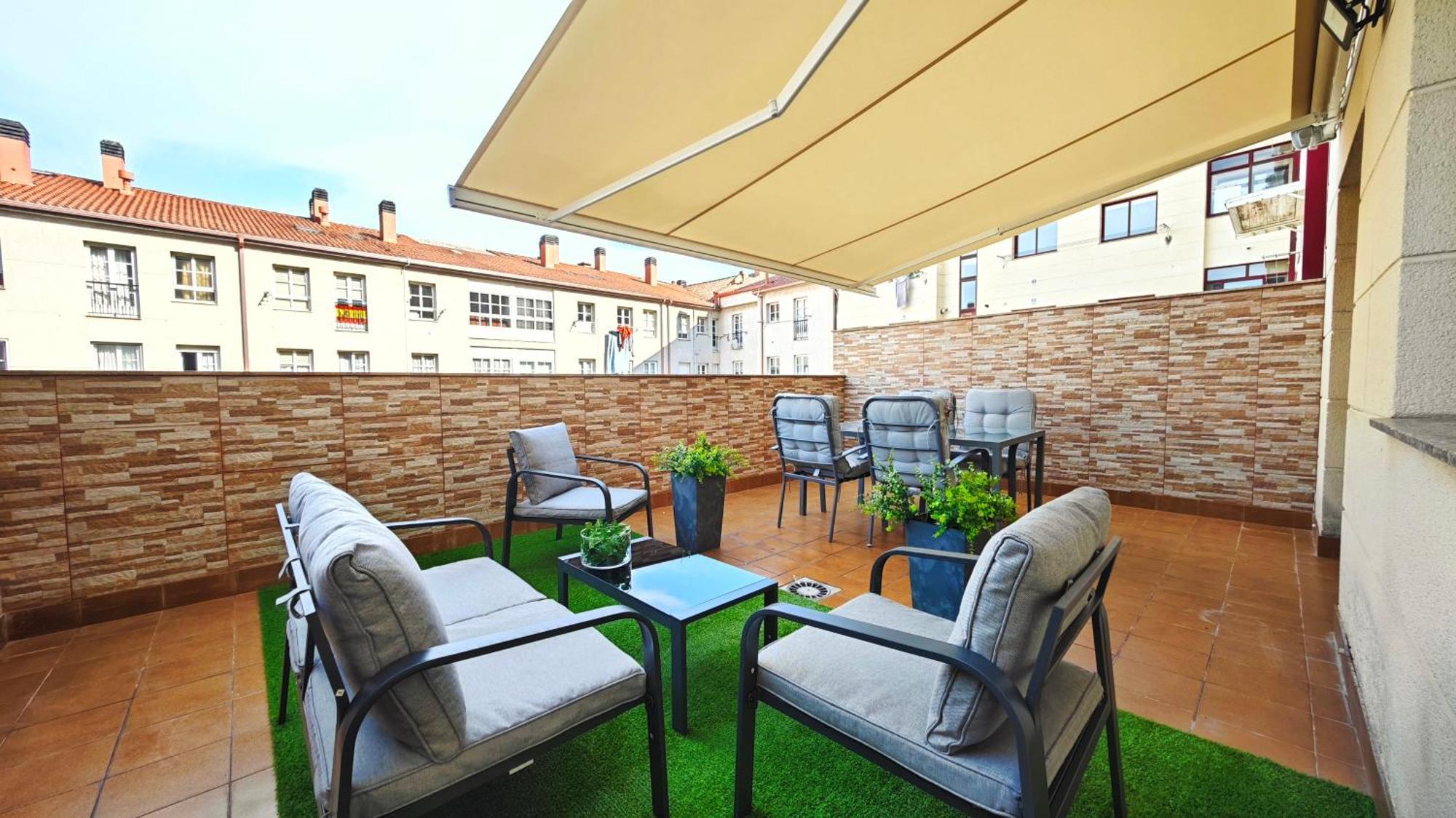 Piso Centrico Santiago De Compostela Con Amplia Terraza Leilighet Eksteriør bilde