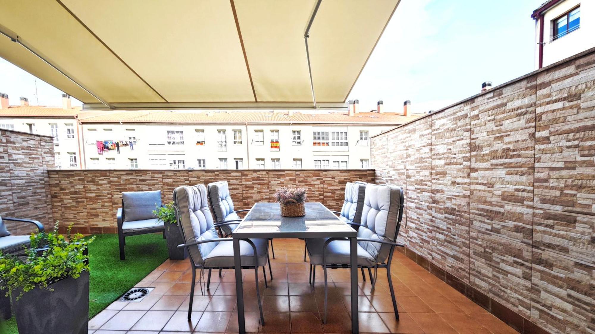 Piso Centrico Santiago De Compostela Con Amplia Terraza Leilighet Eksteriør bilde