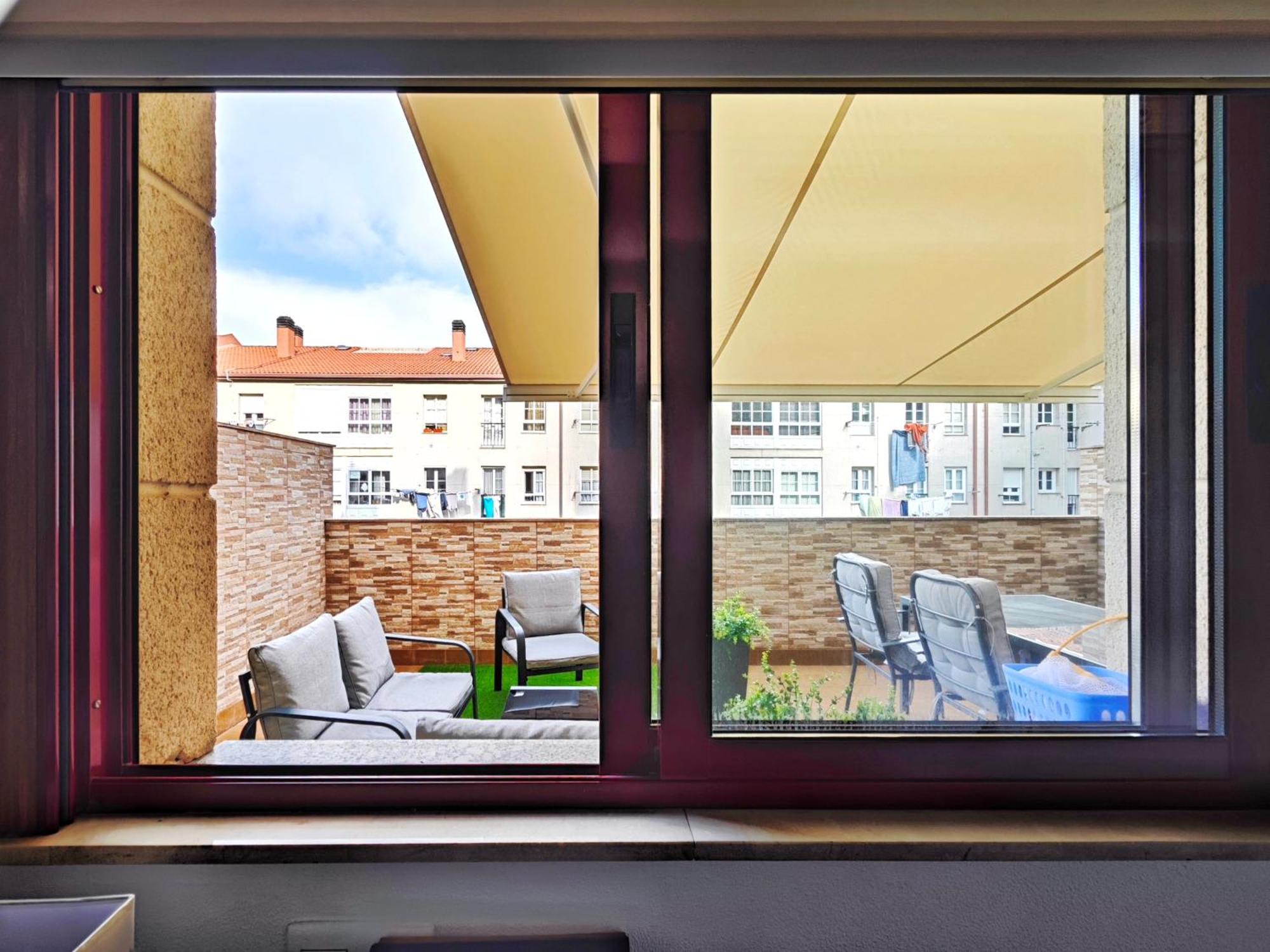 Piso Centrico Santiago De Compostela Con Amplia Terraza Leilighet Eksteriør bilde